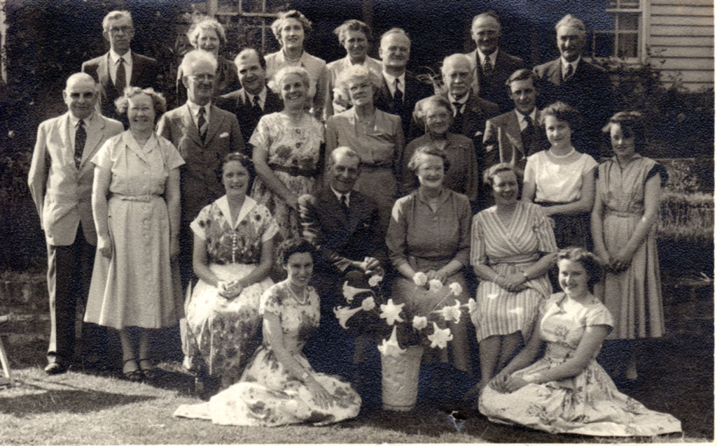 Cyril & Norah Bedford and others, unknown date probably 1960's